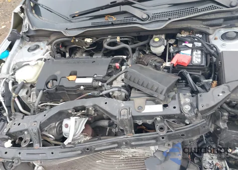 2020 Honda Civic Lx из США, поврежденный, VIN 2HGFC2F66LH563080